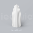 M_1_Renders_2.png Decorative vase collection / printable vase / stl files / 3D models / Niedwica / vase set
