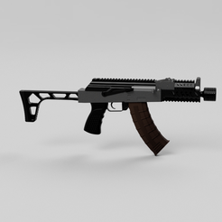 RK74-Cheap-v18-6.png 3D file RK 74 Custom AK Clone by BENen3D・3D printable model to download