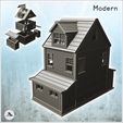 1-PREM.jpg Modern brick one-story house with dormer window (8) - Cold Era Modern Warfare Conflict World War 3