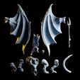 05.jpg 3D file Dark Elf Lord of the Beasts on Manticore・3D printable model to download