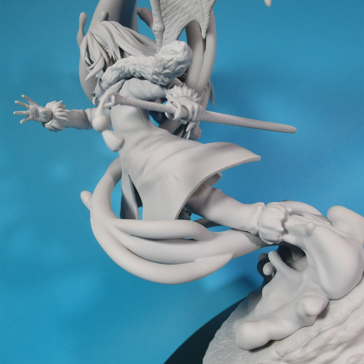 Shot_4.png Rimuru Tempest - Reincarnated as a Slime Anime Model for 3D Printing 3D print model