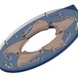 mechanical iris bar style 6.jpg STL-Datei Rotating mechanical iris bar style・3D-druckbare Vorlage zum herunterladen