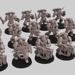 ec-all-front.png Archivo STL Marines EC Mk IV (ahora con soporte previo)・Modelo para descargar y imprimir en 3D
