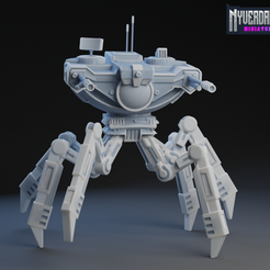 Walker.png 3D file Star Wars Fan Art: Old Republic Keeper Robot・3D printer design to download