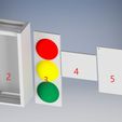 semaforo4.jpg Traffic light for hanging keys - key holder