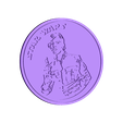 sous-verre_luke_skywalker01.STL Free STL file Coaster "Character of Star Wars" (ep.4,5,6)・Design to download and 3D print