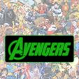 avengers-opening.jpg Avengers Battery Operated LED wall light STL