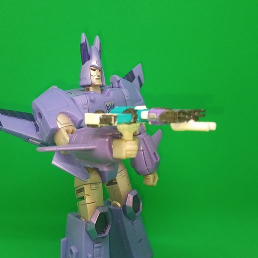 Transformers 5mm Sixshot Gun mode - 3D model önizlemesi