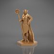 Mage_2_-front_perspective.163.jpg ELF MAGE FEMALE CHARACTER GAME FIGURES 3D print model