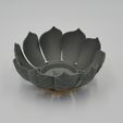 1.jpg Fichier STL Bol à feuille pliable・Modèle à imprimer en 3D à télécharger