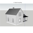 GableandWingRight3.png 1.5 Story Farmhouse - Gable and Wing