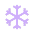 snowflake.stl Snowflake for Christmas or Winter