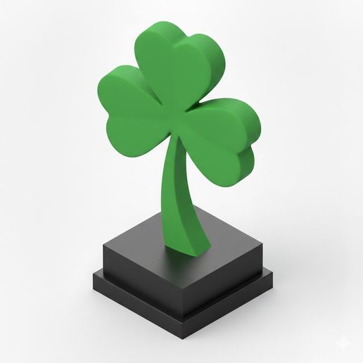 Lucky Shamrock Statue / Trébol de la Suerte - St. Patrick's Day Decor