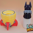 bp_02.png Lazy Heroes (Dobermann, black panther) - figure, Toy, Container [Color ready]
