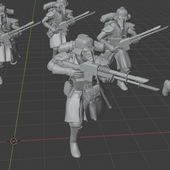 Krieg-running.png Free STL file Krieg Infantry Charging Running・3D printer design to download