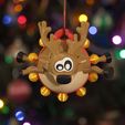 Colour-4.jpg Inflated Reindeer Ornament