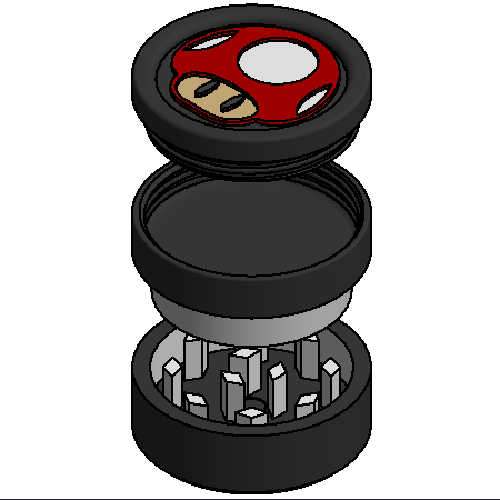 🧰 GRINDER TOAD・ STL File for ・Cults