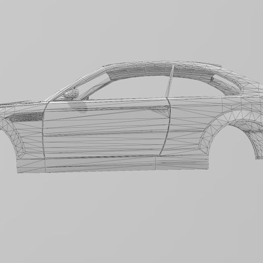 🎨 BMW E46 M3 Body 1:24 & 1:25 Scale・ OBJ File for ・Cults