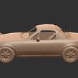 Mazda-MX-5-3d1.jpg Mazda MX-5 Miata - Iconic Japanese Roadster - Highly Detailed 3D Print Model