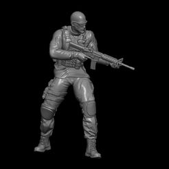 BPR_Render.jpg STL file AMERICAN SPECIAL FORCES SOLDIER V7・3D printing design to download