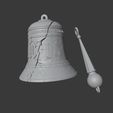 Untitled-11.jpg AC DC Hells Bells whith base 3D print model