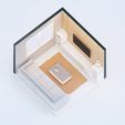Low-poly-living-room_4-Photo.jpg Low poly orthographic view of living room studio house CG model