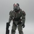 STAR WARS .STL The Bad batch OBJ. Wreker 3d KENNER STYLE ACTION FIGURE.