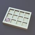 3x4.jpg Artisan Keycap Tray -DIGITAL FILES FOR 3D PRINTING - KEYCAP TRAY FOR ARTISAN KEYCAP