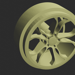 foto-1.png Free STL file Scalextric wheel for peugeot・3D printable design to download