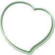 Contorno.png Mama baby heart cookie cutter
