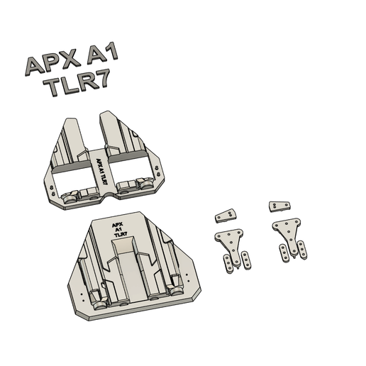 Beretta APX A1 TLR7 Split Holster Mold