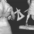 Zbrush-SS-4.jpg Archivo 3D Hombre lobo con cuernos・Diseño de impresora 3D para descargar