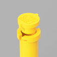 DoobToobYellow.png Bar End Storage Tube - DoobToob