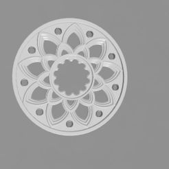 Rosace4 v4.jpg STL file rose window・3D printer design to download, remus59