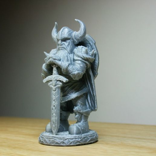 viking01.jpg Free OBJ file Viking Warrior・3D printable object to download, LSMiniatures