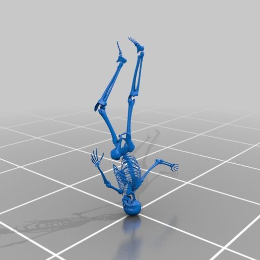Squelette Design Fichier 3D gratuit Squelette・Design pour imprimante 3D à télécharger・Cults