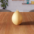untitled12.png 3D Easter Egg Tree Ornament Archivo STL - 328