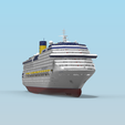 5.png COSTA SERENA cruise ship printable model