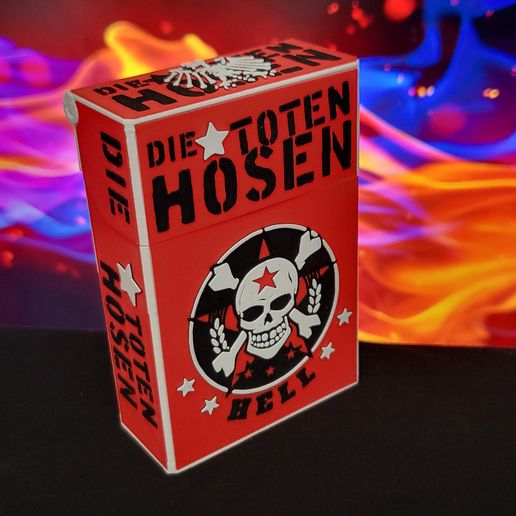 Die Toten Hosen skin for Cigarette box (80) with frame