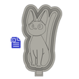 STL1007-2.png Jiji Cat Freshie Silicone Mold Housing STL File