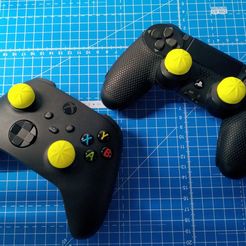 photo1.jpg Free STL file Knobby - Controller Stick Extension・3D printing model to download