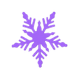 Copo V.stl Geometric Snowflake - Fractal Elegance V