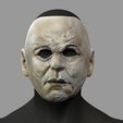 halloweenmovie_mask_001.jpg Michael Myers Mask - Halloween Movie Cosplay - Horror Mask