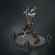 Render_Viewport.png Heroes 3 Zombie from Necropolis for 3d Printing