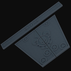 Gauges-Render_Textured.png STL file Battle Nuns - Combat Gauges・3D printable design to download