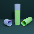 ren4.png STL file Camping cutlery box・Model to download and 3D print