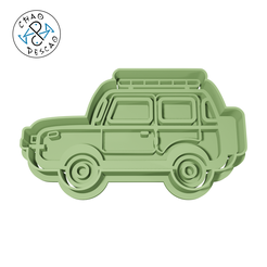 Fun_Cars_8cm_01_C.png Fichier STL Super Cars (no 1) - Cookie Cutter - Fondant - Polymer Clay・Plan imprimable en 3D à télécharger