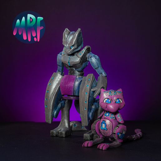 🐉 ARTICULATED MEKA MONSTUOS・ STL File for 3D printing・Cults