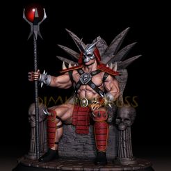 Hammer Shao Kahn MK11 - Version 5 - | 3D Print Model