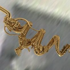 5.jpg Fichier STL Pendentif Dragon・Modèle pour impression 3D à télécharger